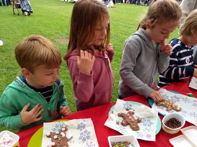 Biscuit decorating